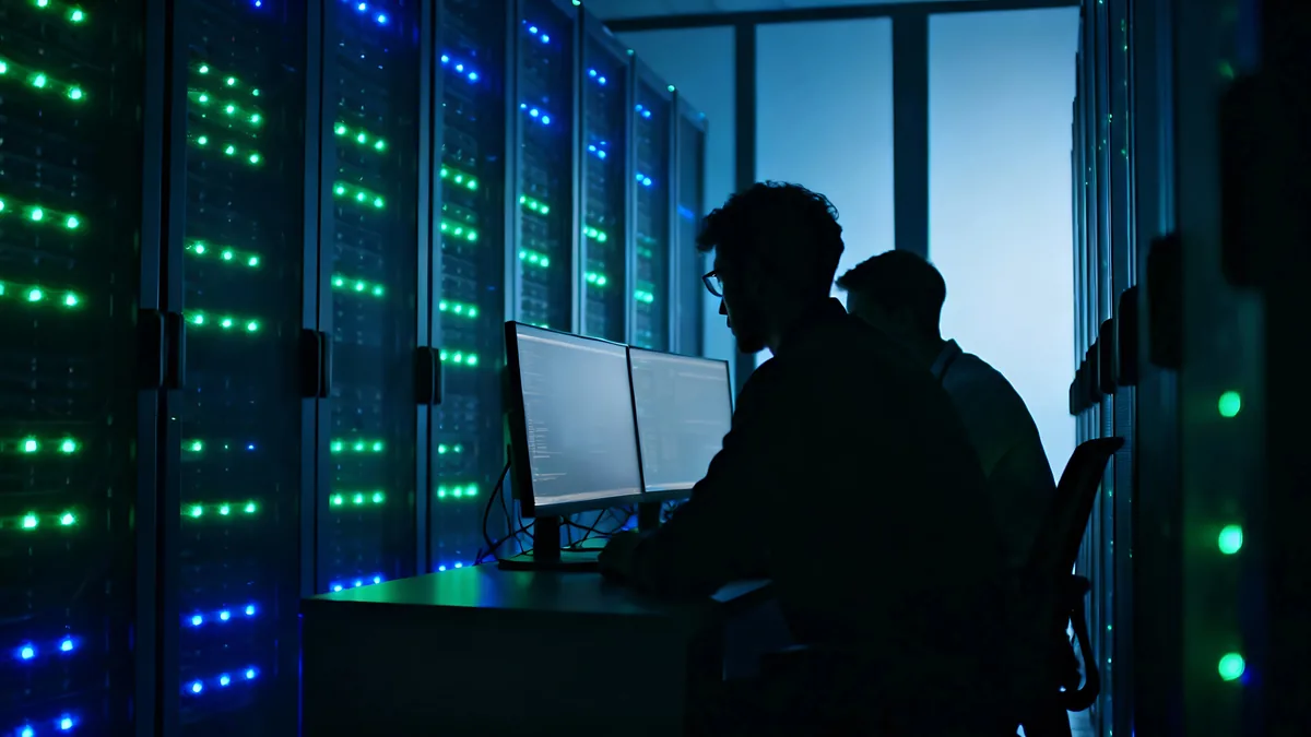 Zespół podczas treningu na cyberpoligonie CDeX